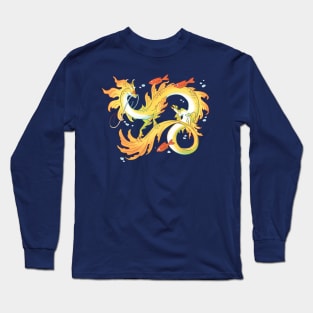 Koi Dragon Gilded Long Sleeve T-Shirt